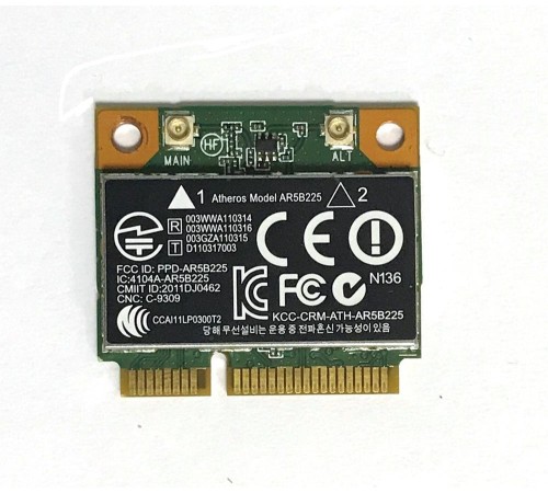 WiFi + Bluetooth модуль для ноутбука HP Pavilion G7-1000, G7-1302ER (655795-001), с разбора