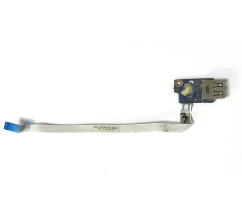Разъём USB 2.0 с кабелем для ноутбука Lenovo IdeaPad G580, G585 (LS-7982P), с разбора