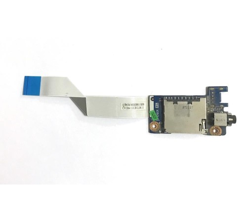 Плата картридера и аудиоразъёмов для ноутбука Lenovo IdeaPad G580 (QIWG5/QIWG6 LS-7986P), с разбора