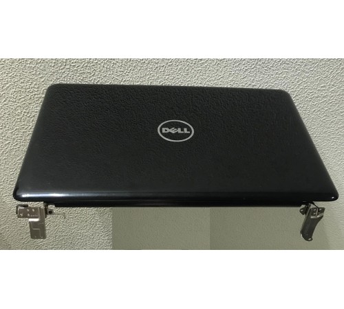 Крышка матрицы (A cover) + петли + камера для ноутбука Dell Inspiron 5565, 5567, с разбора