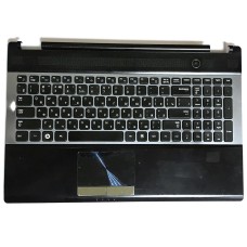*Б/У* Топкейс (Top case, C cover) + клавиатура + динамики для ноутбука Samsung RC530 (BA81-14578A) [BUR0156-4], с разбора
