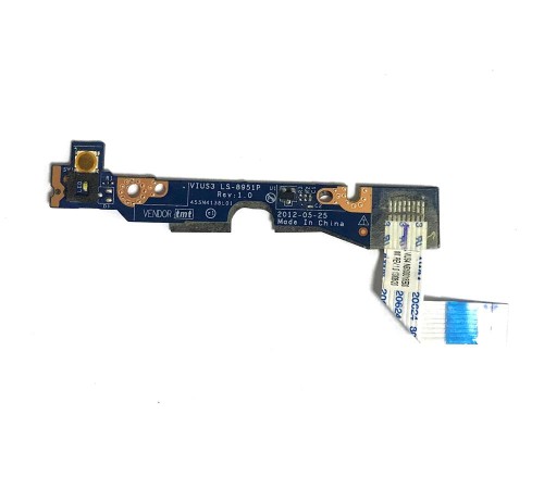 Кнопка старта включения для ноутбука Lenovo S400, S415 (VIUS3 LS-8951P), с разбора