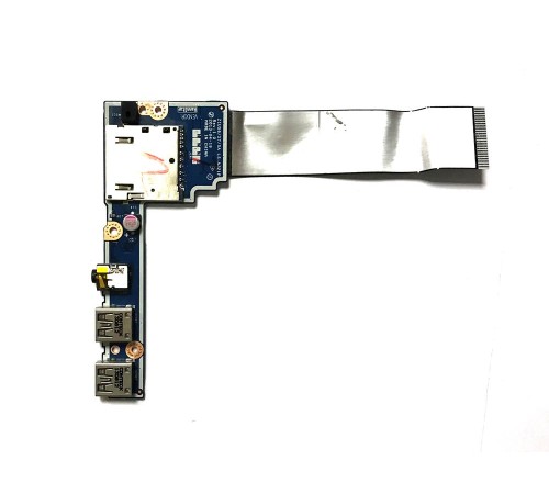 Плата с разъемами USB, Audio, Cardreader для ноутбука Lenovo S415 (ZIUS6/S7/SA LS-A321P), с разбора