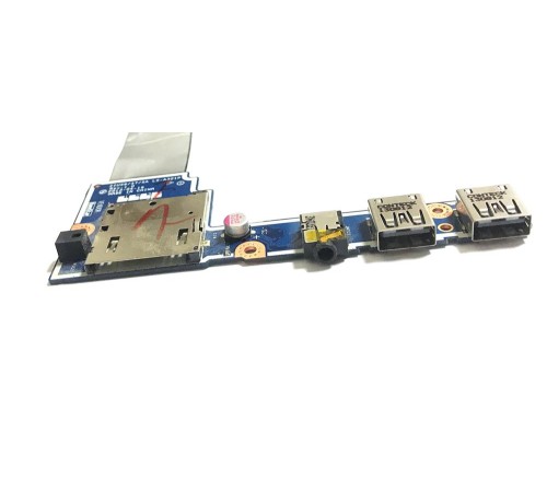 Плата с разъемами USB, Audio, Cardreader для ноутбука Lenovo S415 (ZIUS6/S7/SA LS-A321P), с разбора