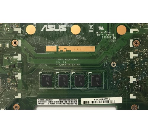 Материнская плата для ноутбука Asus X550VC (60NB00S0-MB2150), с разбора, исправная
