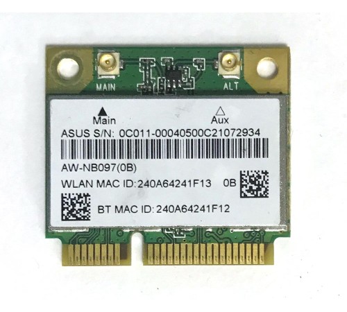 WiFi + BT модуль для ноутбука Asus X550, X550VC (AW-NB097H), с разбора
