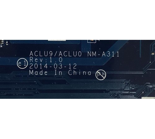Материнская плата для ноутбука Lenovo G40-30, G50-30, G50-45 (ACLU9/ACLU0 NM-A311 rev. 1.0), с разбора, исправная