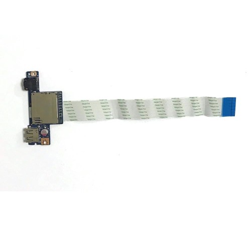Плата картридера и аудиоразъёмов для ноутбука Lenovo G50-30, G50-45, G50-70 (45508812001), с разбора