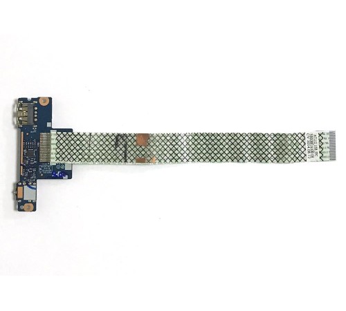 Плата картридера и аудиоразъёмов для ноутбука Lenovo G50-30, G50-45, G50-70 (45508812001), с разбора