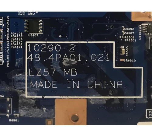 Материнская плата для ноутбука Lenovo V570C (48.4PA01.021), с разбора, неисправная