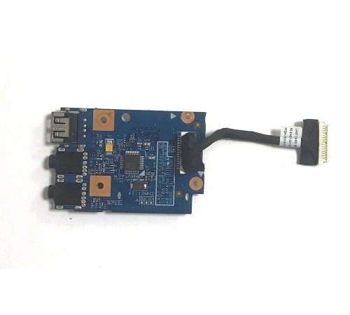 Плата с разъемами USB, Audio, SDCARD для ноутбука Lenovo V570, V570C (48.4PA04.01M), с разбора