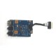 Плата с разъемами USB, Audio, SDCARD для ноутбука Lenovo V570, V570C (48.4PA04.01M), с разбора