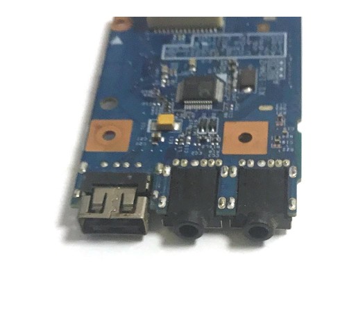 Плата с разъемами USB, Audio, SDCARD для ноутбука Lenovo V570, V570C (48.4PA04.01M), с разбора
