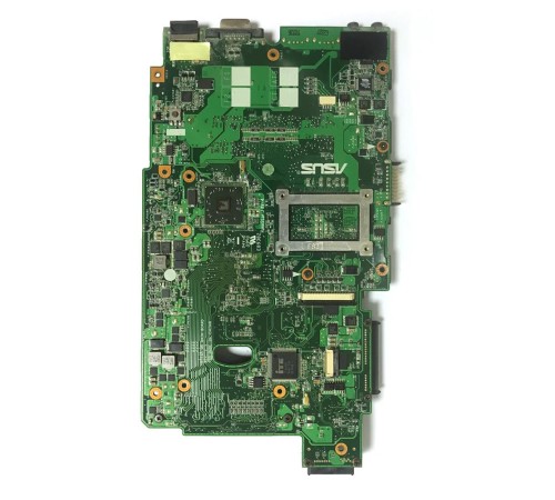 Материнская плата для ноутбука Asus K70A (60-NYJMB1000-B02), с разбора, неисправная