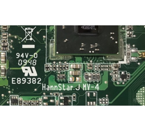 Материнская плата для ноутбука Asus K70A (60-NYJMB1000-B02), с разбора, неисправная
