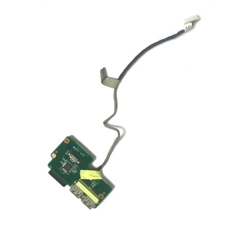 Плата 2*USB + Cardreader для ноутбука Asus K70, K70AB (1414-01BK0AS), с разбора