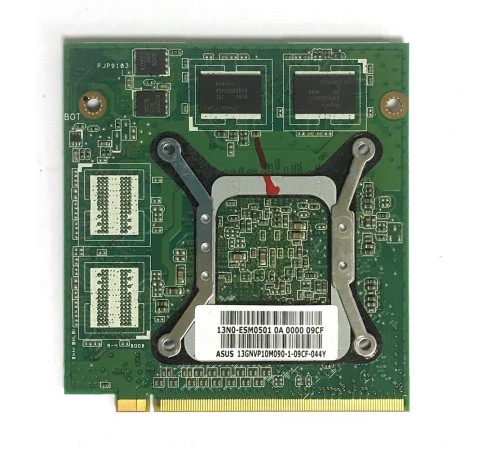 Видеокарта для ноутбука Asus K70A (60-NVYVG1000-C03), с разбора, неисправная