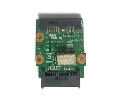 Плата-переходник SATA DVD для Asus K70, K70A, K70IO (60-NVQCD1000-A01), с разбора