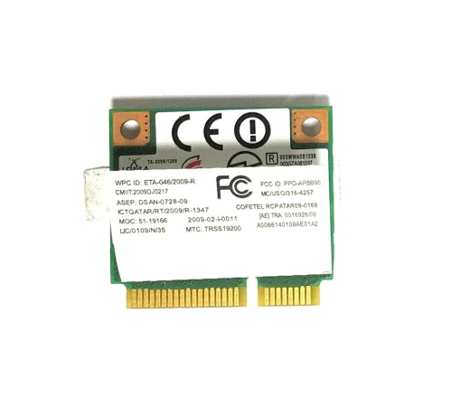 WiFi модуль для ноутбука Lenovo IdeaPad G565 (4104A-AR5B95), с разбора
