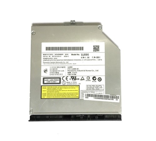 Привод DVD/RW + крышка привода для ноутбука Lenovo IdeaPad G565 (UJ890), с разбора
