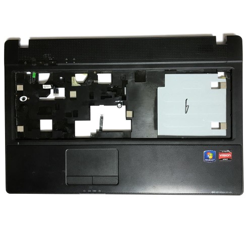 Топкейс (Top case, C cover) с тачпадом для ноутбука Lenovo IdeaPad G560, G565 (AP0EZ0002001), с разбора