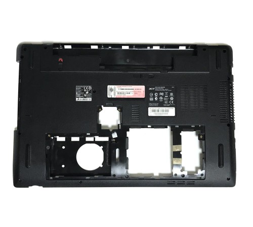 Поддон (нижняя часть корпуса, D cover) для ноутбука Acer Aspire 7551, 7551G (DAZ604HN0500), с разбора
