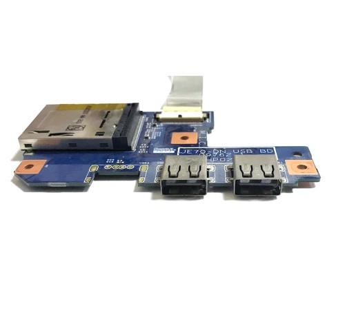 USB плата расширения с картридером для ноутбука Acer Aspire 7741, 7551G (48.4HP02.011), с разбора