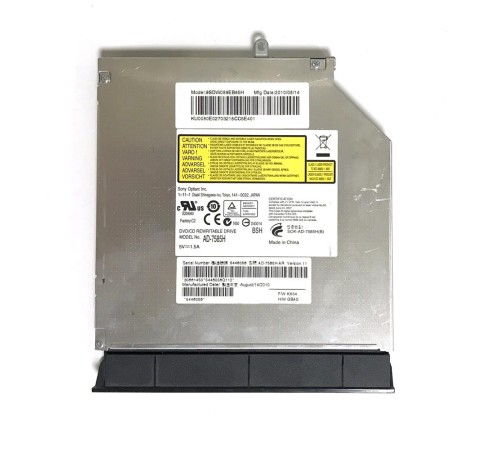 Привод DVD/RW + крышка привода для ноутбука Acer Aspire 7551, 7551G (AD-7585H), с разбора