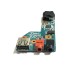 Плата расширения 1xUSB + 2xAudio для ноутбука Sony PCG-61111V (073-0001-7332), с разбора