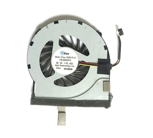 Вентилятор (кулер) для ноутбука DNS 0165295, TWC-N13M-GE2, TWH-N12E-GE (055617L1S), с разбора