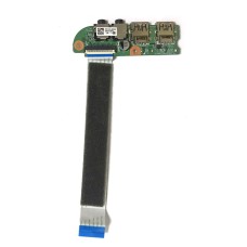 *Б/У* Плата расширения 2*USB + 2*Audio для ноутбука DNS 0165295, TWC-N13M-GE2, TWH-N12E-GE (DA0TWCTB8C0) [BUR0179-16], с разбора