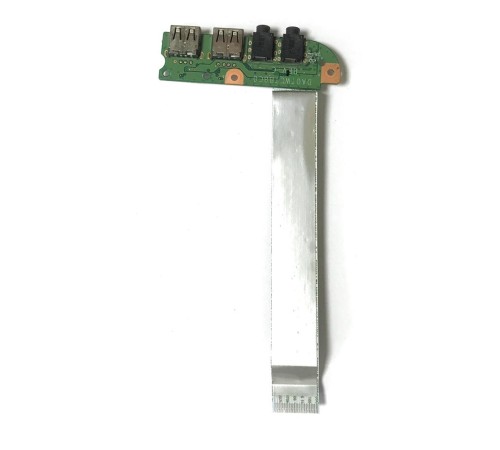 Плата расширения 2*USB + 2*Audio для ноутбука DNS 0165295, TWC-N13M-GE2, TWH-N12E-GE (DA0TWCTB8C0), с разбора