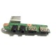 Плата расширения 2*USB + 2*Audio для ноутбука DNS 0165295, TWC-N13M-GE2, TWH-N12E-GE (DA0TWCTB8C0), с разбора