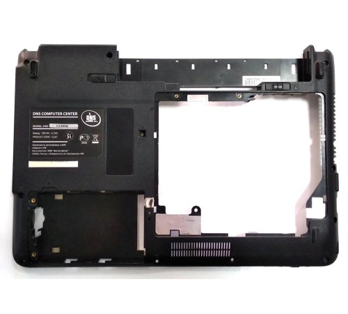 Поддон (нижний корпус, D cover) для ноутбука DNS 123956 (AP0DJ0001001), с разбора