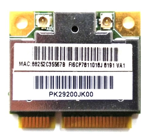WiFi модуль для ноутбука DNS 123956 (RTL8191SE), с разбора