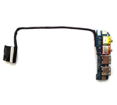 Плата 2x USB + 2x Audio для ноутбука DNS 123956 (NCL50 LS-6122P Rev:1.0), с разбора