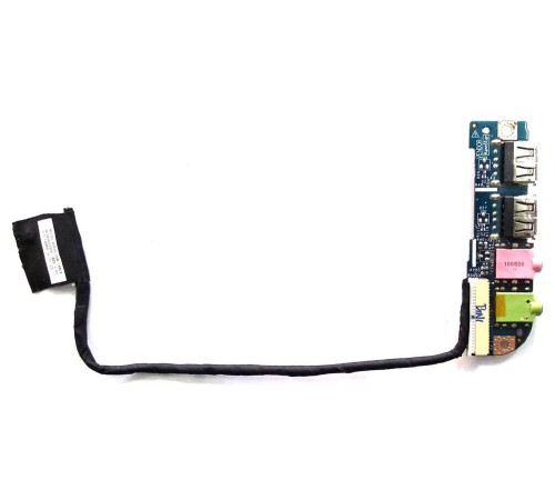 Плата 2x USB + 2x Audio для ноутбука DNS 123956 (NCL50 LS-6122P Rev:1.0), с разбора