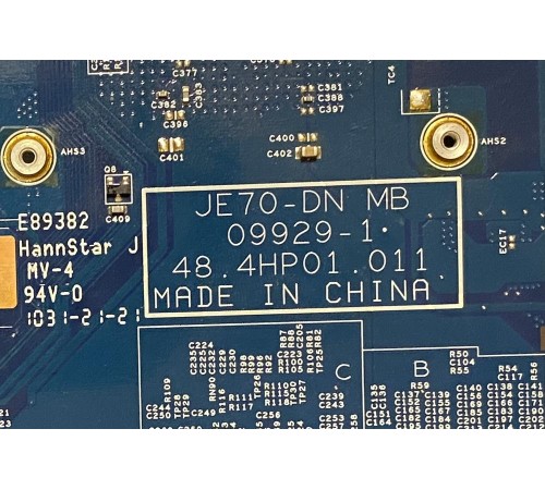 Материнская плата для ноутбука Acer Aspire 7551G (JE70-DN MB 09929-1), с разбора, неисправная 