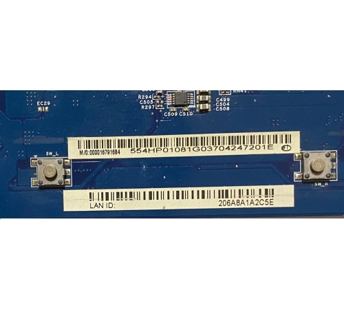 Материнская плата для ноутбука Acer Aspire 7551G (JE70-DN MB 09929-1), с разбора, неисправная 