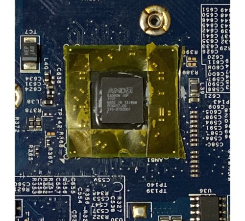 Материнская плата для ноутбука Acer Aspire 7551G (JE70-DN MB 09929-1), с разбора, неисправная 