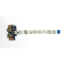 *Б/У* Плата 2x USB для ноутбука Acer Aspire E5-511, E5-521, E5-551, E5-571 (LS-B162P) [BUR0188-16], с разбора
