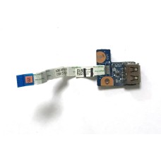 *Б/У* USB плата для ноутбука HP Compaq Presario CQ56 (DA0AX1TB6E0) [BUR0189-11], с разбора