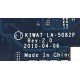 Материнская плата для ноутбука Lenovo IdeaPad G550 (KIWA7 LA-5082P rev.2.0), с разбора, исправная