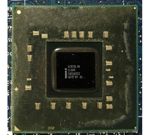 Материнская плата для ноутбука Lenovo IdeaPad G550 (KIWA7 LA-5082P rev.2.0), с разбора, исправная