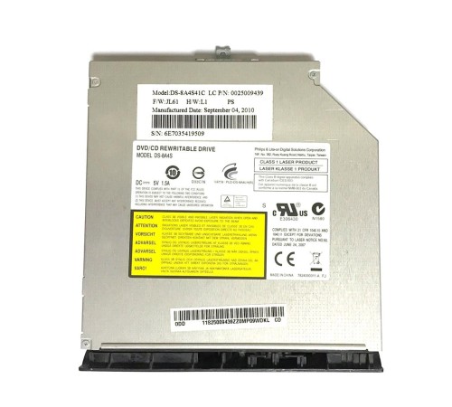 Привод DVD/RW для ноутбука Lenovo IdeaPad G550, G555 (DS-8A4S41C), с разбора