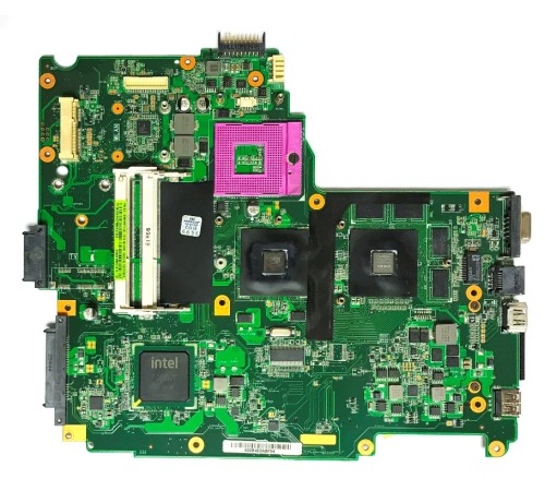 Материнская плата для ноутбука Asus N61V (60-NWFMB1100-B13), с разбора, исправная