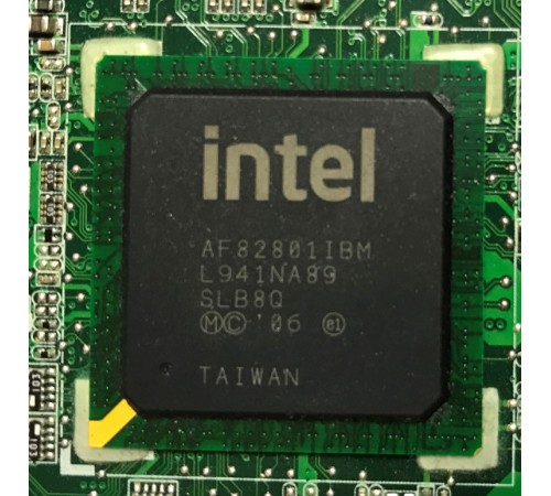 Материнская плата для ноутбука Asus N61V (60-NWFMB1100-B13), с разбора, исправная