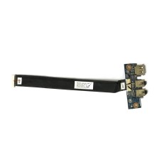 *Б/У* Плата расширения 2x Audio + USB разъемы для ноутбука Asus X53B (DC02001AP00) [BUR0193-13], с разбора