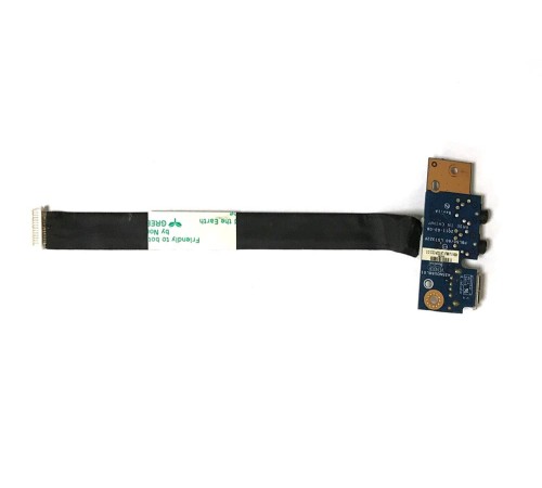 Плата расширения 2x Audio + USB для разъемы ноутбука Asus X53B (DC02001AP00), с разбора