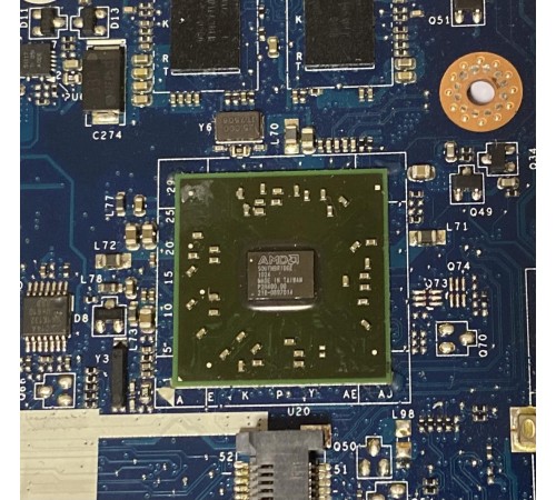 Материнская плата для ноутбука Acer Aspire 5551, 5551G (NEW75 LA-5911P), с разбора, неисправная
